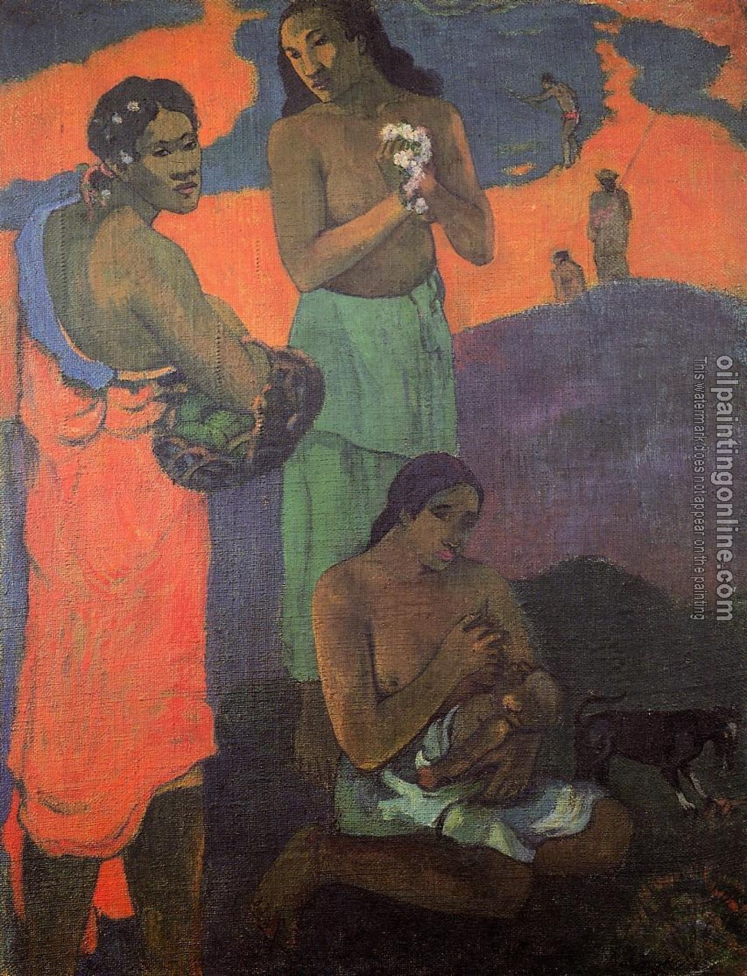 Gauguin, Paul - Three Woman on the Seashore